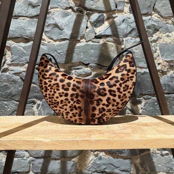 Alaïa Le Demi Leopard Print Calf Hair Bag - Picture 4 of 14
